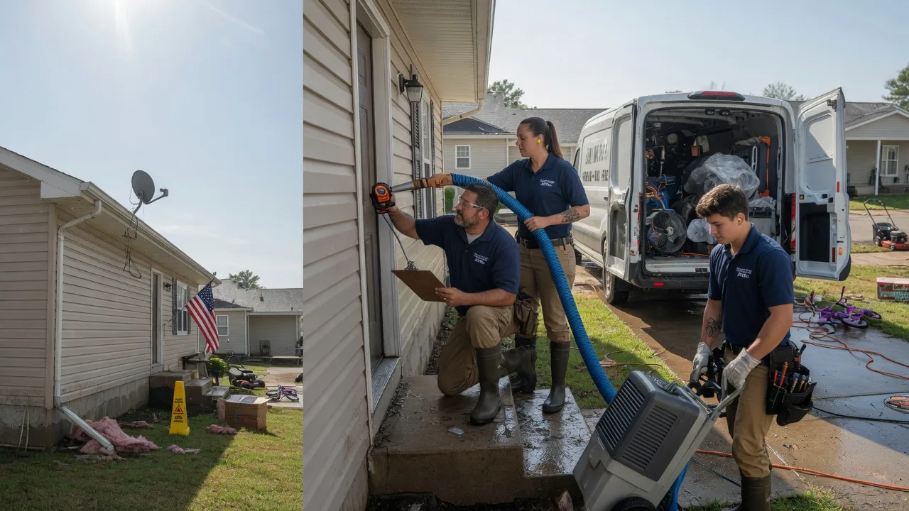 Ceiling Water Damage Restoration in Riverside, PA near me